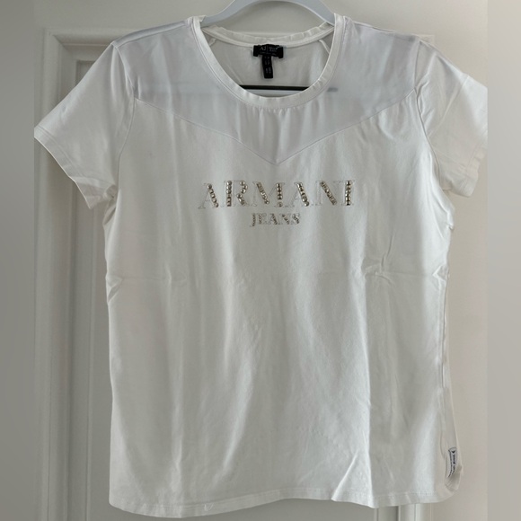 Armani Jeans mesh tee - Picture 1 of 4